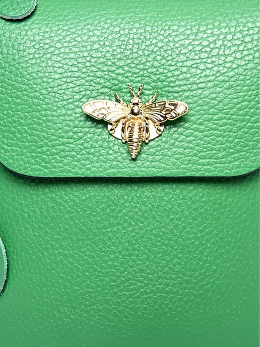 Roberta M Groen Rundleer Tas - Image 3