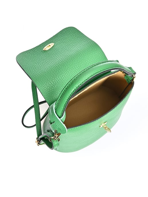 Roberta M Groen Rundleer Tas - Image 4