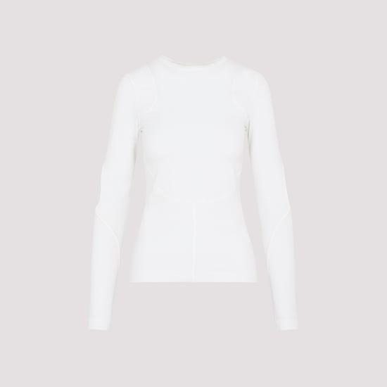 Witte Stretch Nylon Top - Image 1
