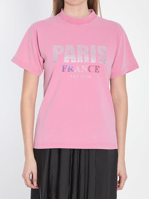 Paris strass t-shirt - Image 1