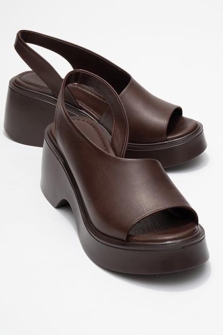 ROY Leren Wedge Sandaal (Dames) - Image 2