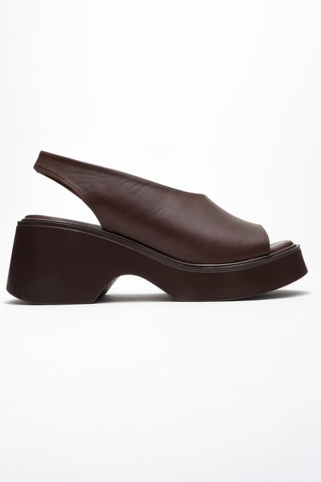 ROY Leren Wedge Sandaal (Dames) - Image 6