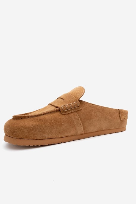 Priva leren instap slipper - Image 4