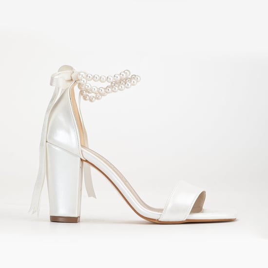 Melissa Block Hakken Sandalen with Pearls - Image 1