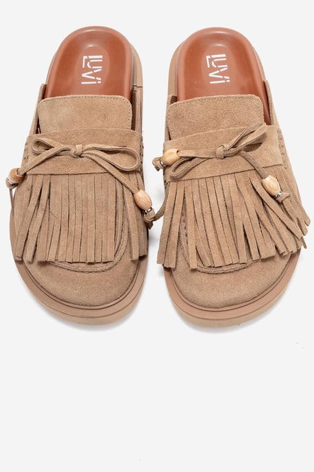 Carol Leren Mule met Kwastjes - Image 2