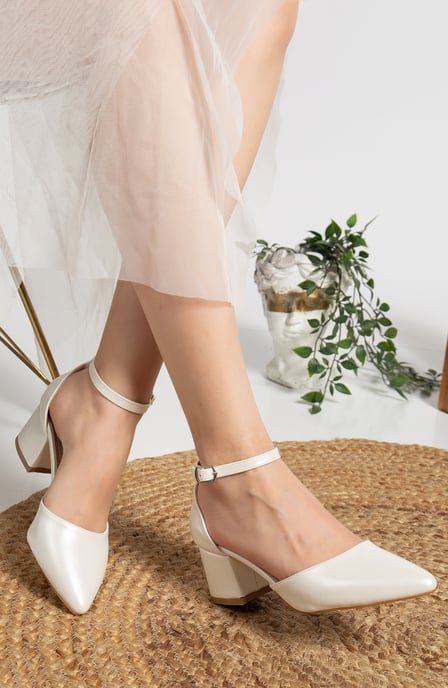 Marcelle Lage Blokhak Pumps - Image 3