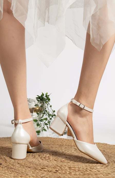 Marcelle Lage Blokhak Pumps - Image 4