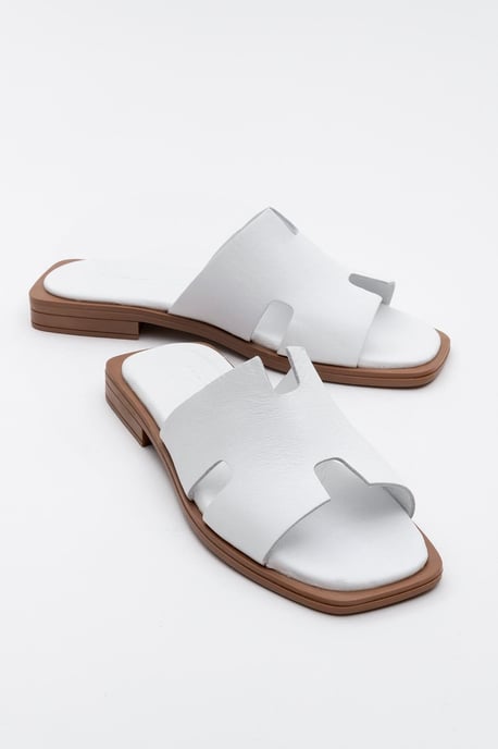 Jez Leer Slide Sandaal (Women) - Image 1