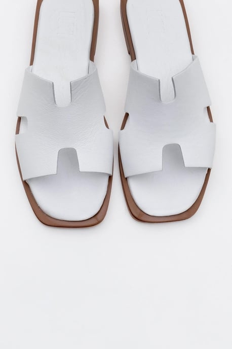 Jez Leer Slide Sandaal (Women) - Image 2