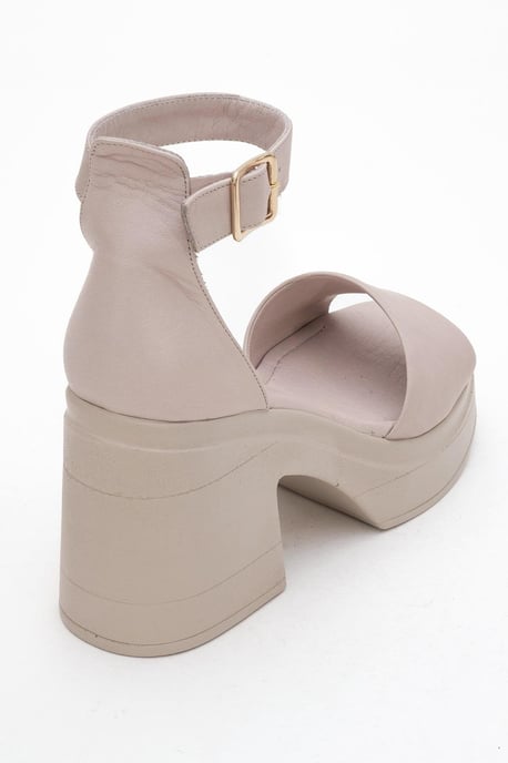 MARGOT Leer Platform Sandaal (Women) - Image 4