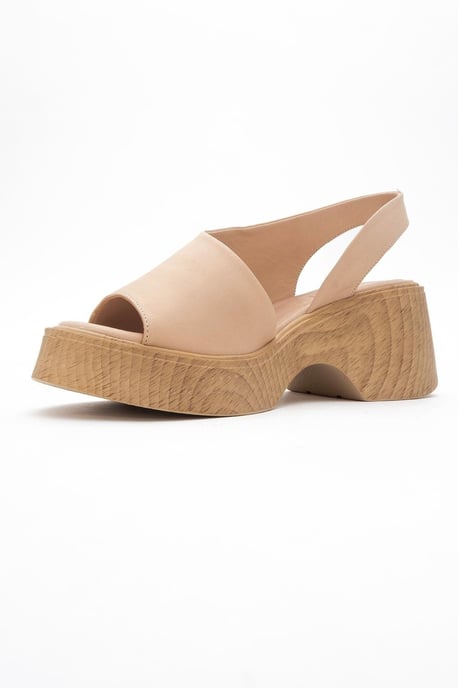 ROY Leren Wedge Sandaal (Dames) - Image 3