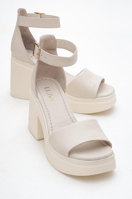 MARGOT Leer Platform Sandaal (Women) - Image 2