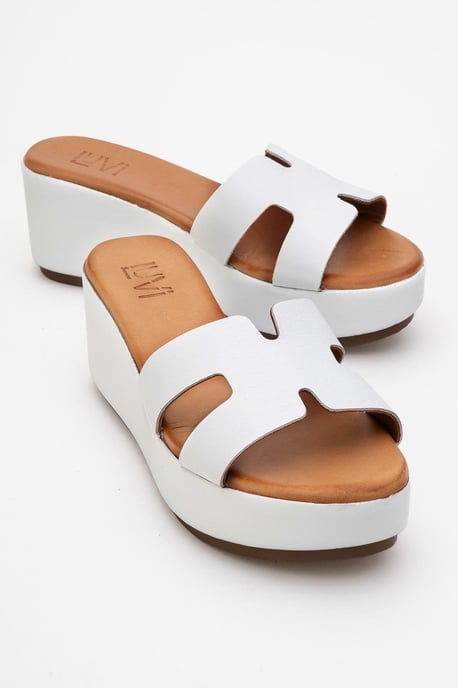 Lia Leer Platform Sandaal (Women) - Image 1