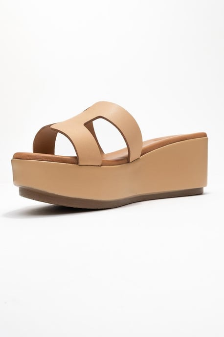Lia Leer Platform Sandaal (Women) - Image 4