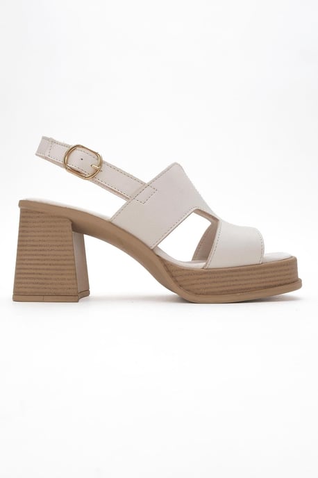 Zennia Leer Platform Sandaal (Women) - Image 3