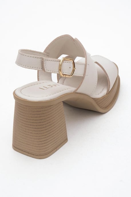 Zennia Leer Platform Sandaal (Women) - Image 4