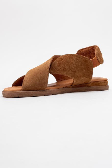 Broods Elastisch Leren Instap Sandalen (Dames) - Image 5