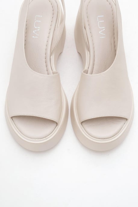 ROY Leren Wedge Sandaal (Dames) - Image 3