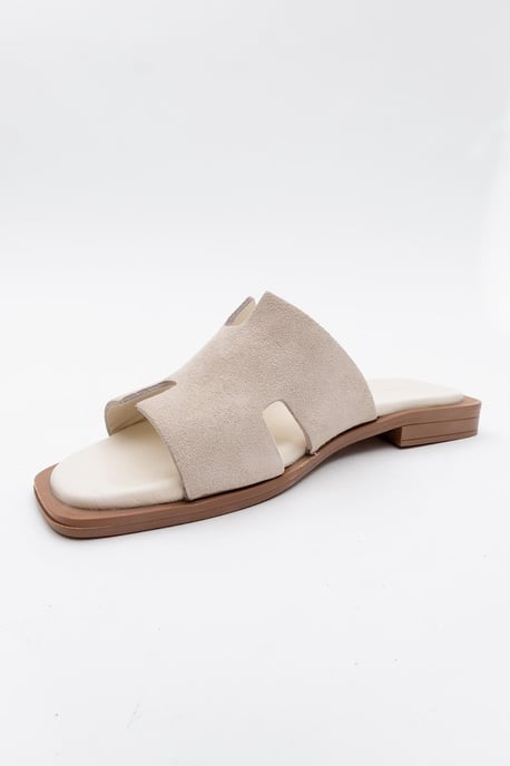 Jez Leer Slide Sandaal (Women) - Image 4