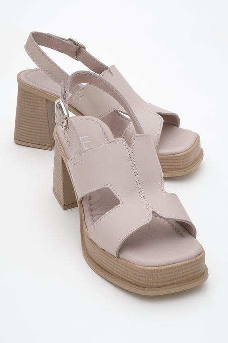 Zennia Leer Platform Sandaal (Women) - Image 2