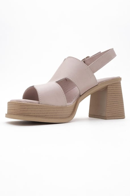 Zennia Leer Platform Sandaal (Women) - Image 3