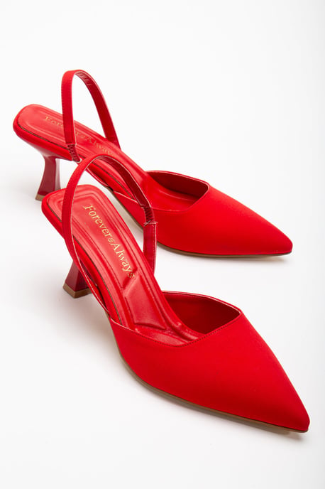 Rae Slingback Kitten Heel Pumps - Image 1