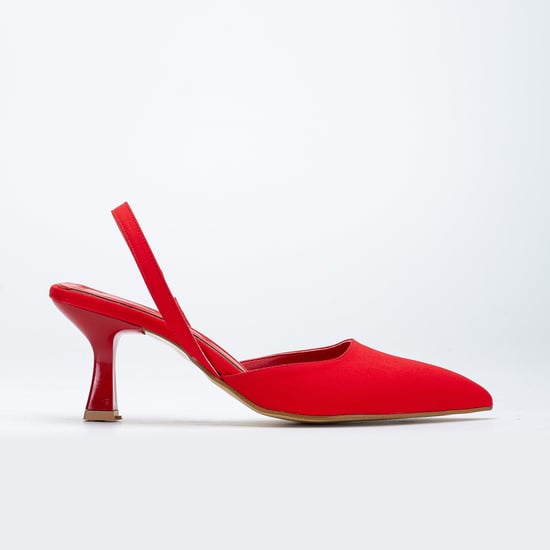 Rae Slingback Kitten Heel Pumps - Image 2