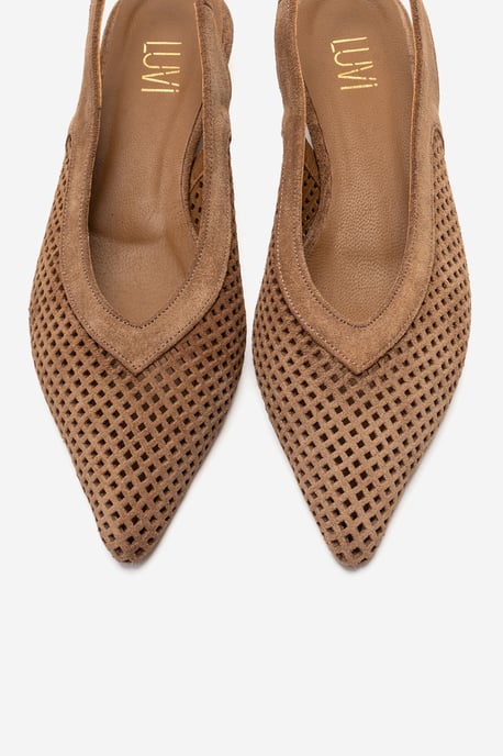 Lieve Leren Slingback Pump (Dames) - Image 2