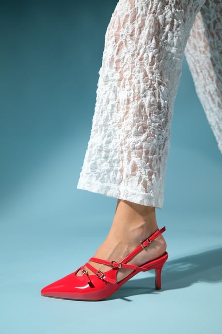 Magra Puntneus Slingback Stiletto - Image 4