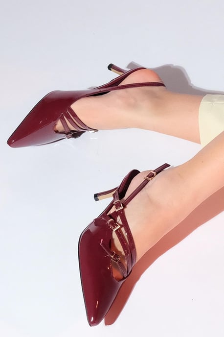 Magra Puntneus Slingback Stiletto - Image 4