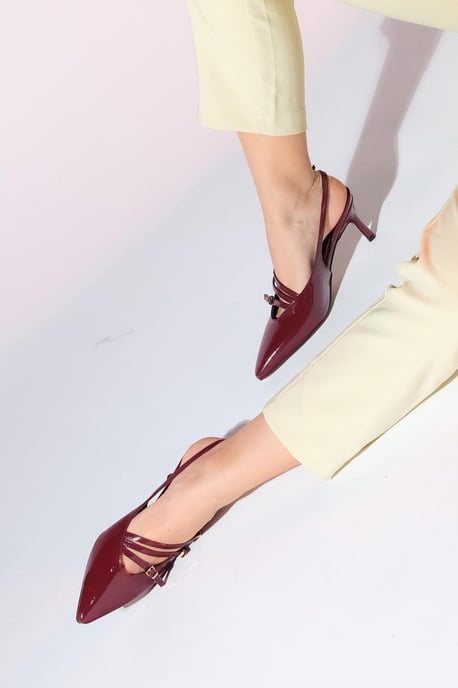 Magra Puntneus Slingback Stiletto - Image 5