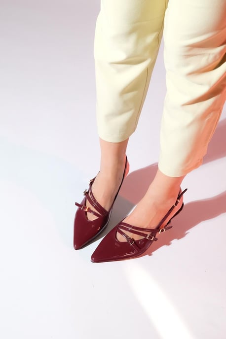 Magra Puntneus Slingback Stiletto - Image 6