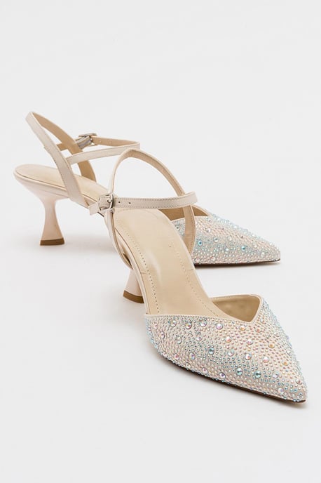Vilka Verfraaide Slingback Kitten Heel Pumps - Image 1
