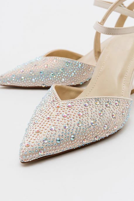 Vilka Verfraaide Slingback Kitten Heel Pumps - Image 5