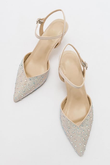 Vilka Verfraaide Slingback Kitten Heel Pumps - Image 6