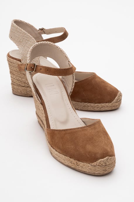 Sinta Suède Leren Platform Espadrille (Dames) - Image 2