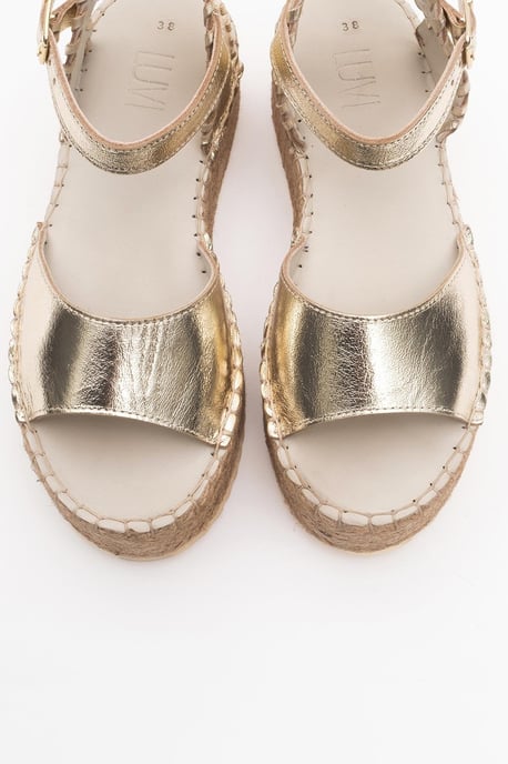 Serez Leren Platform Espadrilles Sandaal (Dames) - Image 2