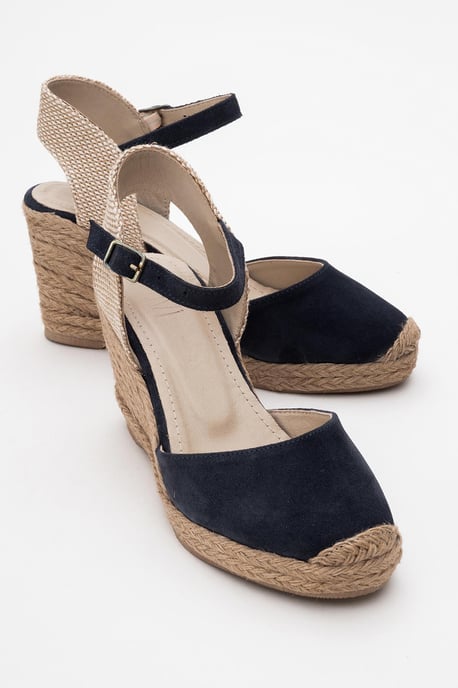 Sinta Suède Leren Platform Espadrille (Dames) - Image 2
