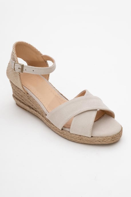 Miria Leren Platform Espadrille (Dames) - Image 1