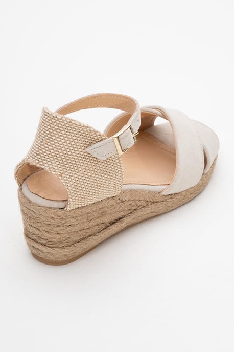 Miria Leren Platform Espadrille (Dames) - Image 4