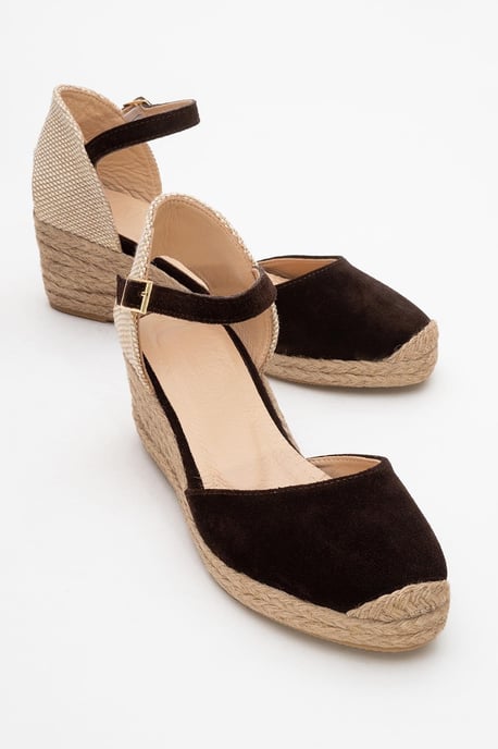 Aldea Leren Platform Espadrille (Dames) - Image 2