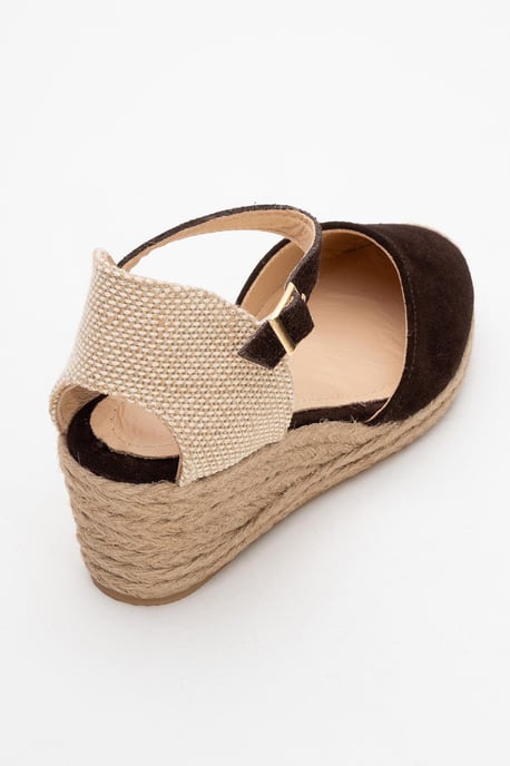 Aldea Leren Platform Espadrille (Dames) - Image 4