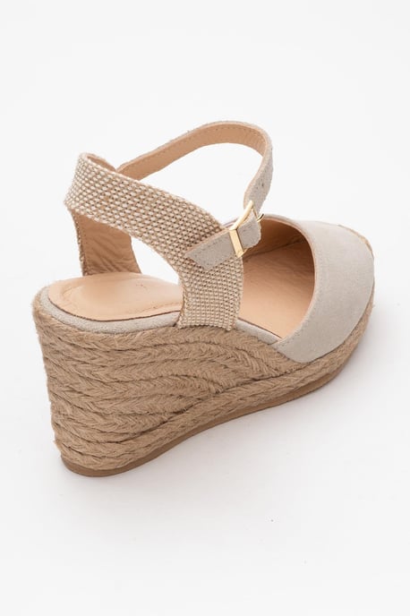 Sinta Suède Leren Platform Espadrille (Dames) - Image 2