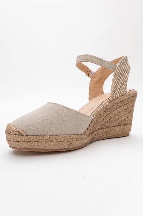 Sinta Suède Leren Platform Espadrille (Dames) - Image 5