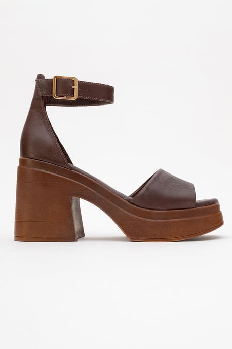 MARGOT Leer Platform Sandaal (Women) - Image 3