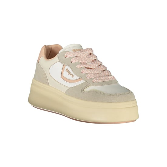Blauer Bianco Polyurethaan Dames Sneaker - Image 2