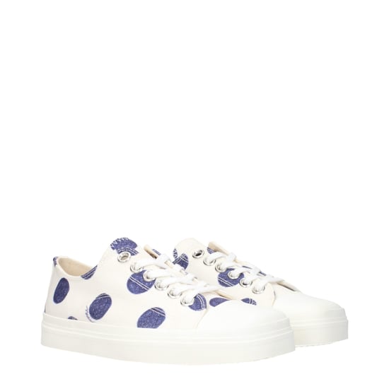 Moschino Witte Stoffen Lage Sneakers - Image 2