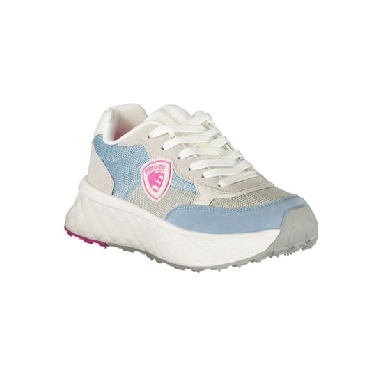 Blauer Azzurro Polyurethaan Dames Sneakers - Image 2