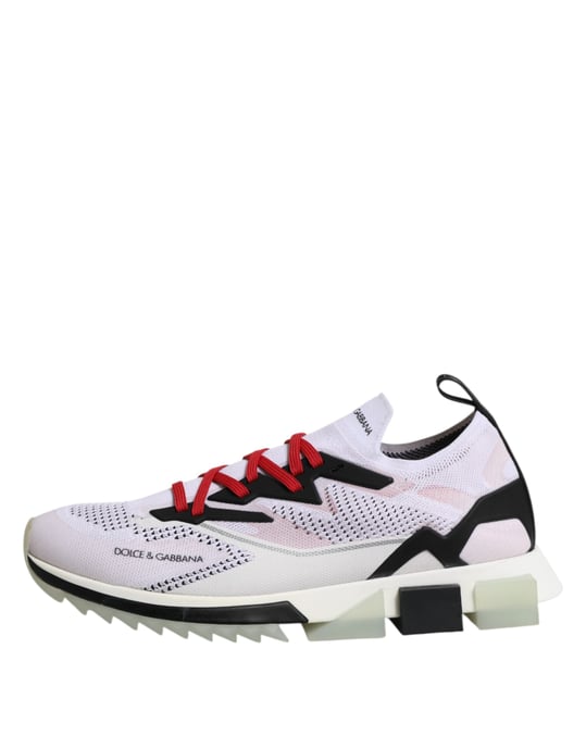 Dolce & Gabbana Witte SORRENTO Sport Stretch Sneakerschoenen - Image 6