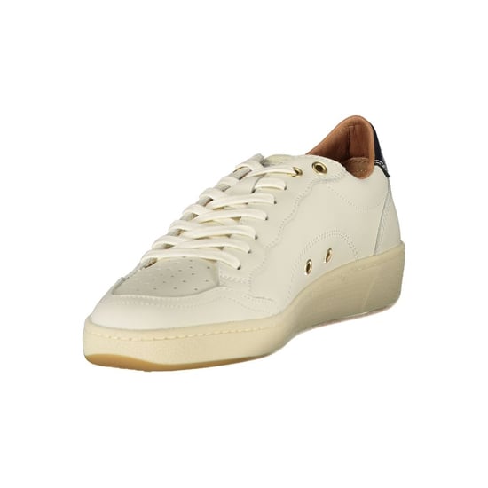 Blauer Witte Leren Dames Sneakers - Image 3
